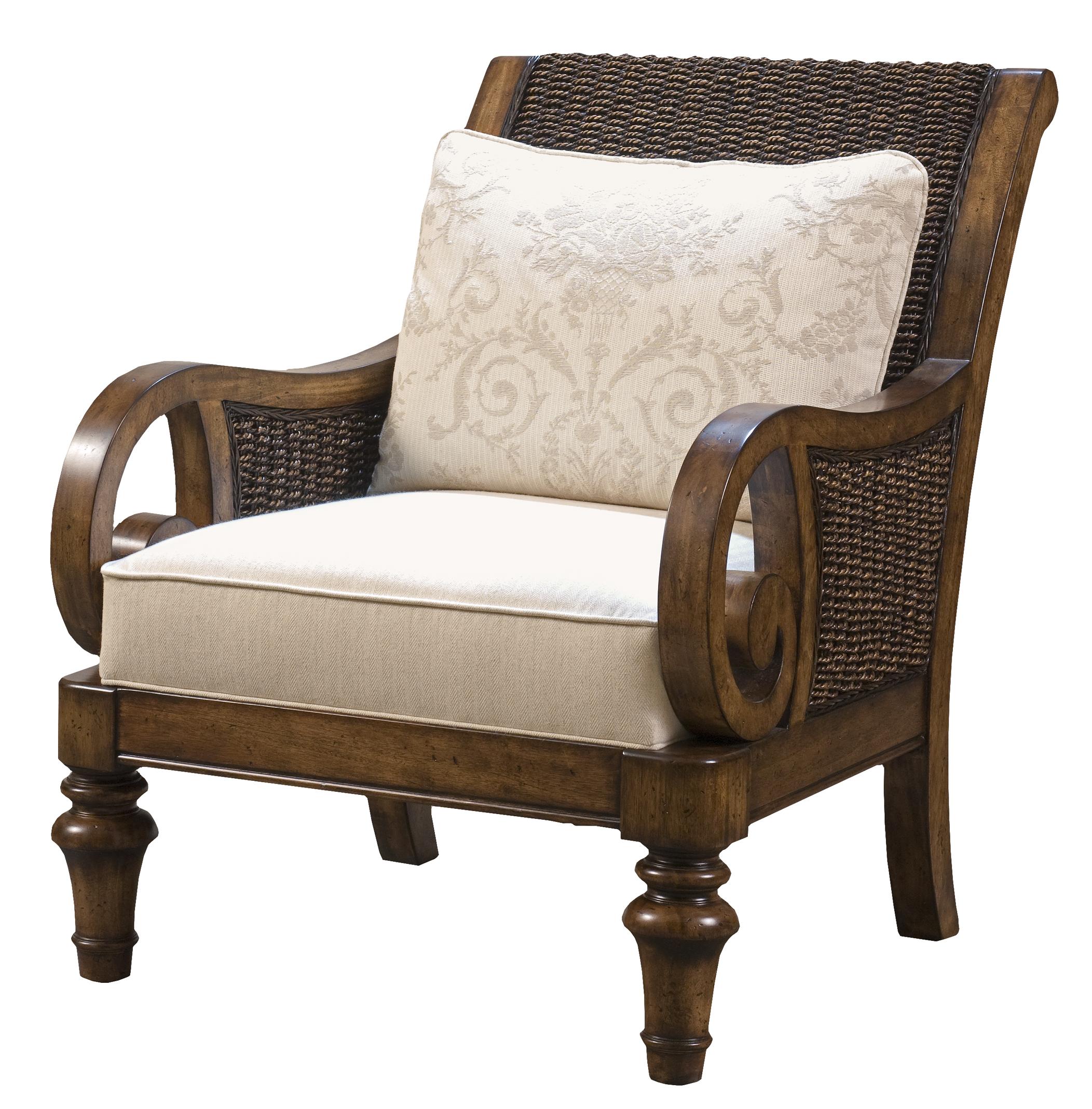 Lexington Lexington Upholstery Marin Chair Loose Back Water Hyacanith